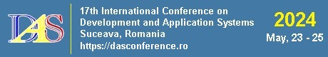 International Conference on Development and Application Systems, 2024, Suceava, Romania - www.dasconference.ro